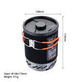 Fire-Maple "Fixed Star 1" Backpacking and Camping Stove System | Outdoor Propane Cooking Gear | Portable Pot/Jet Burner Set | Ideal for Hiking, Trekking, Fishing, Hunting Trips and Emergency Use Fire-Maple