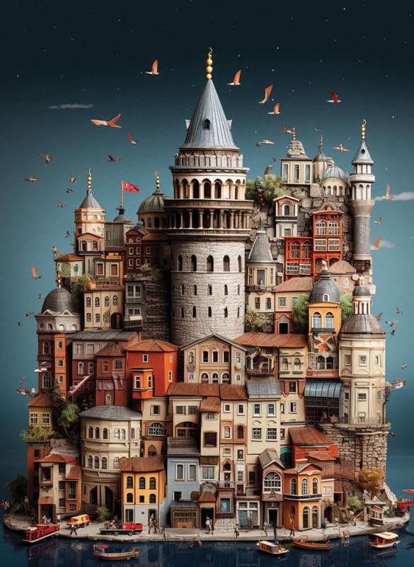 Anatolian Puzzle - Galata, 1000 Piece Puzzle, #1158 Anatolian