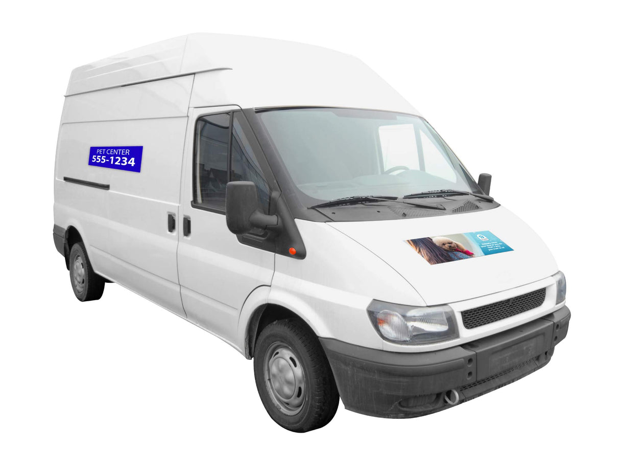 Blank Black Magnet for Car - Blank Magnet to Design Custom Magnets - Magnet Decals for Cars, Trucks, Busses & More! Magnetic Bumper Decal - Super Strong Magnets Long Lasting!(1, 4 x 12 Inches) Flexible Magnets