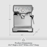 Breville Infuser Espresso Machine BES840XL, Brushed Stainless Steel Breville