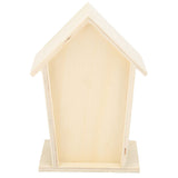 Lwuey Bee House, Wooden Insect Hotel Hanging Bamboo Bees Hive Habitat Bug Garden Shelter Insects House Decoration Beneficial Nests Box Decorations for Butterfly Bird Outdoors Attracts Pollinators 2PCS Lwuey