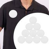 SEWACC 20 Pcs Blank Button Making Supplies Round Badge Button Parts Metal Button Pin Badges for Button Maker Machine DIY Craft Supplies White Decor SEWACC