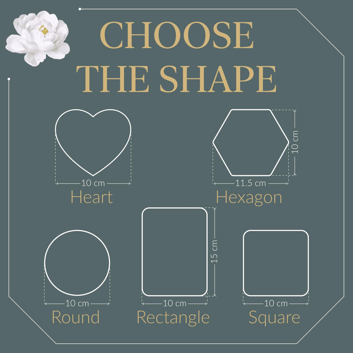 Personalized Wedding Coaster Rustic Decor - Wedding Favors Couple Gifts Wooden Save The Date Monogram Custom Cup Mug - Coasters Ceremony Invitations with Calendar (Hexagon) Enjoy The Wood