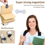 Personalized Magnetic Leather Bookmarks for Reading Women,Custom Magnet Book Mark Clips with Initial Gifts for Readers Men Book Lovers Classmate (Leather Magnetic Bookmark) WoodArtSupply