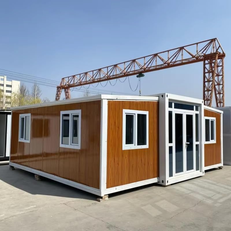 Small Footprint House, Efficient Prefab Dwelling, Compact Living Space, 20ft 30ft 40ft for Military Barracks, Industrial Sites, Urban Living Solutions, Tiny House Communities - WoodArtSupply