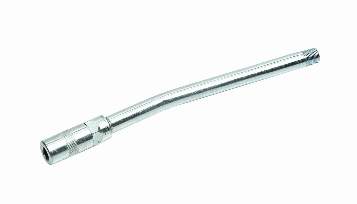 LUMAX LX-1433 Silver 6" Long 1/8" NPT x 3/8-32 UNEF Grease Gun Extension Pipe for 360 Degree Continuous Cycle Air Operated Grease Gun. for The LX-1160 and LX-1161. LUMAX