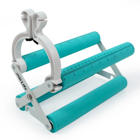 PYD Life Cup Tumbler Cradle Holder for Sublimation Craft Mint Green with White Plastic Tumblers Cups Clamp Clip,with Foam Measurements 3 Adjustable Width PYD Life