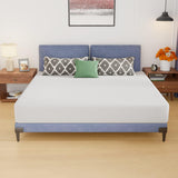 PayLessHere 10 Inch King Mattress Base Foam Mattress CertiPUR-US Certified,Removable Soft Cover,King mattresses for Bed Frame, Bunk Bed, Trundle, Daybed,White，Fiberglass Free PayLessHere