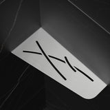 Bernkot Corner Shower Shelf 12" Brushed 304 Stainless Steel Quadrilateral Corner Shelf Recessed Bathroom Shower Shelf, No Drilling Bernkot