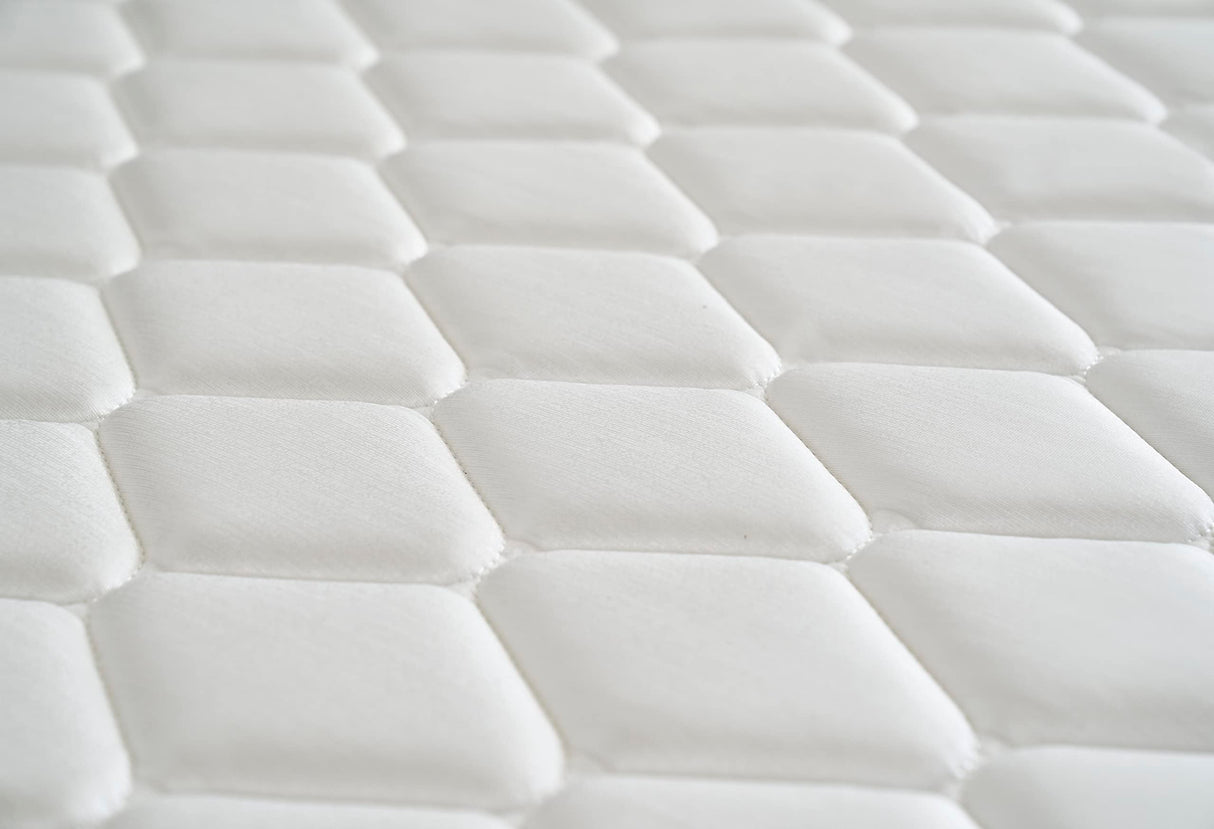 Full Size - 6 Inch Homelife Innerspring Hybrid Mattress with Comfort Foam Top Layer & Pocket Coil Springs - Rolled in a Box - Oliver & Smith OLIVER & SMITH SINCE 1921