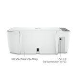 HP DeskJet 2755 All-in-One Wireless Printer Scanner Copier Instant Ink Ready Mobile Print Black 7.5ppm Color 5.5ppm Wifi Inkjet Computer Printers for Home Use and Office, 3XV17A (Renewed) HP