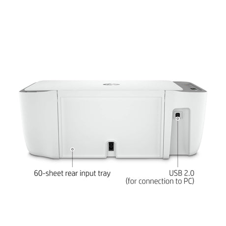 HP DeskJet 2755 All-in-One Wireless Printer Scanner Copier Instant Ink Ready Mobile Print Black 7.5ppm Color 5.5ppm Wifi Inkjet Computer Printers for Home Use and Office, 3XV17A (Renewed) HP
