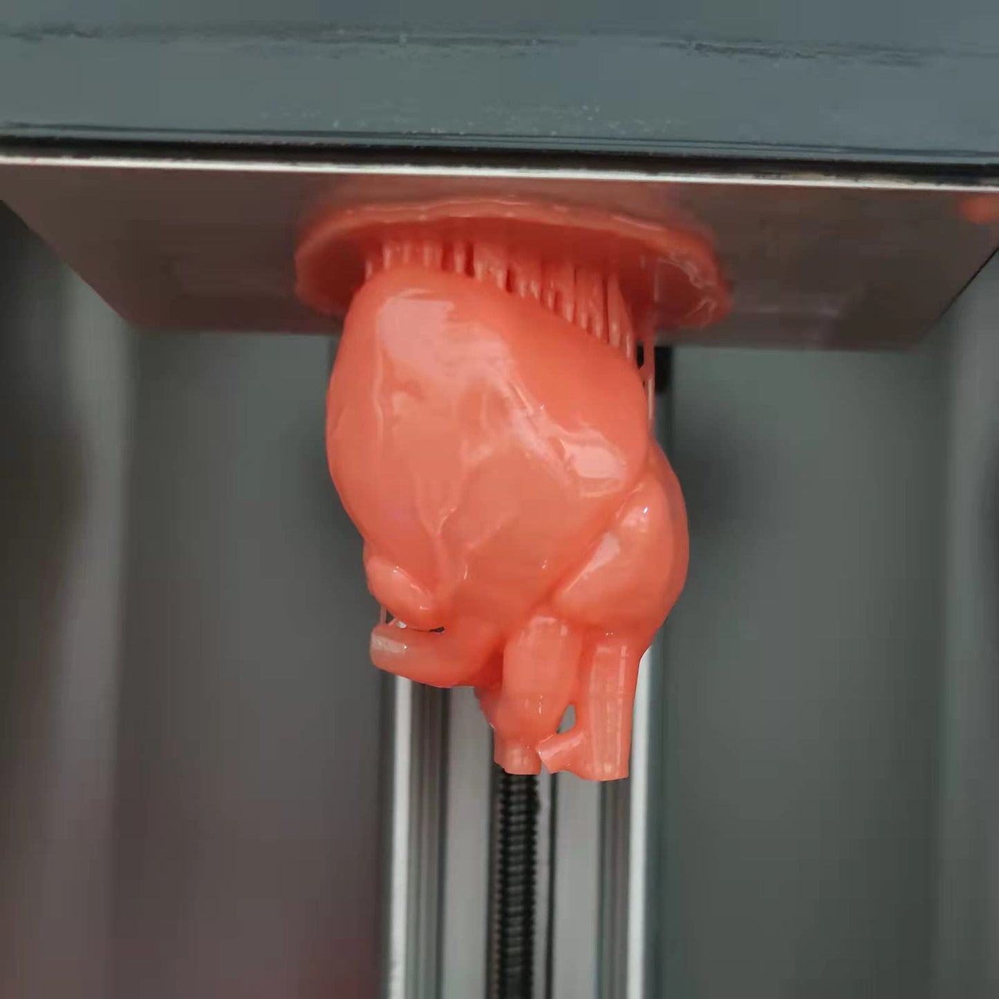 RESIONE 3D Printer Resin, F80 Elastic Resin 405nm UV-Curing Resin with High Elongation at Break High Resilience Photopolymer Resin for LCD DLP MSLA 3D Printing (Pink, 500g)