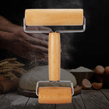 Watris Veiyi Small Rolling Pin, Wooden Dough Roller, Non-Stick Pizza Roller, Dough Baker Roller Set for Home Kitchen Baking Cooking(4.13in, 2.36in)… Watris Veiyi