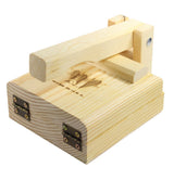 Tortilla Press 7.5 Inch Authentic Traditional Wood Tortilla Maker Smart Cook