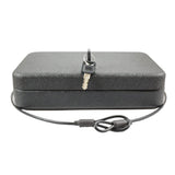 FSDC (Firearm Safety Devices - FSDC-MLC5200 Keyed Steel Lockable Gun Case & Security Box – Heavy-Duty Powder Coated Steel – TSA Approved – Compact for Easy Storage FSDC