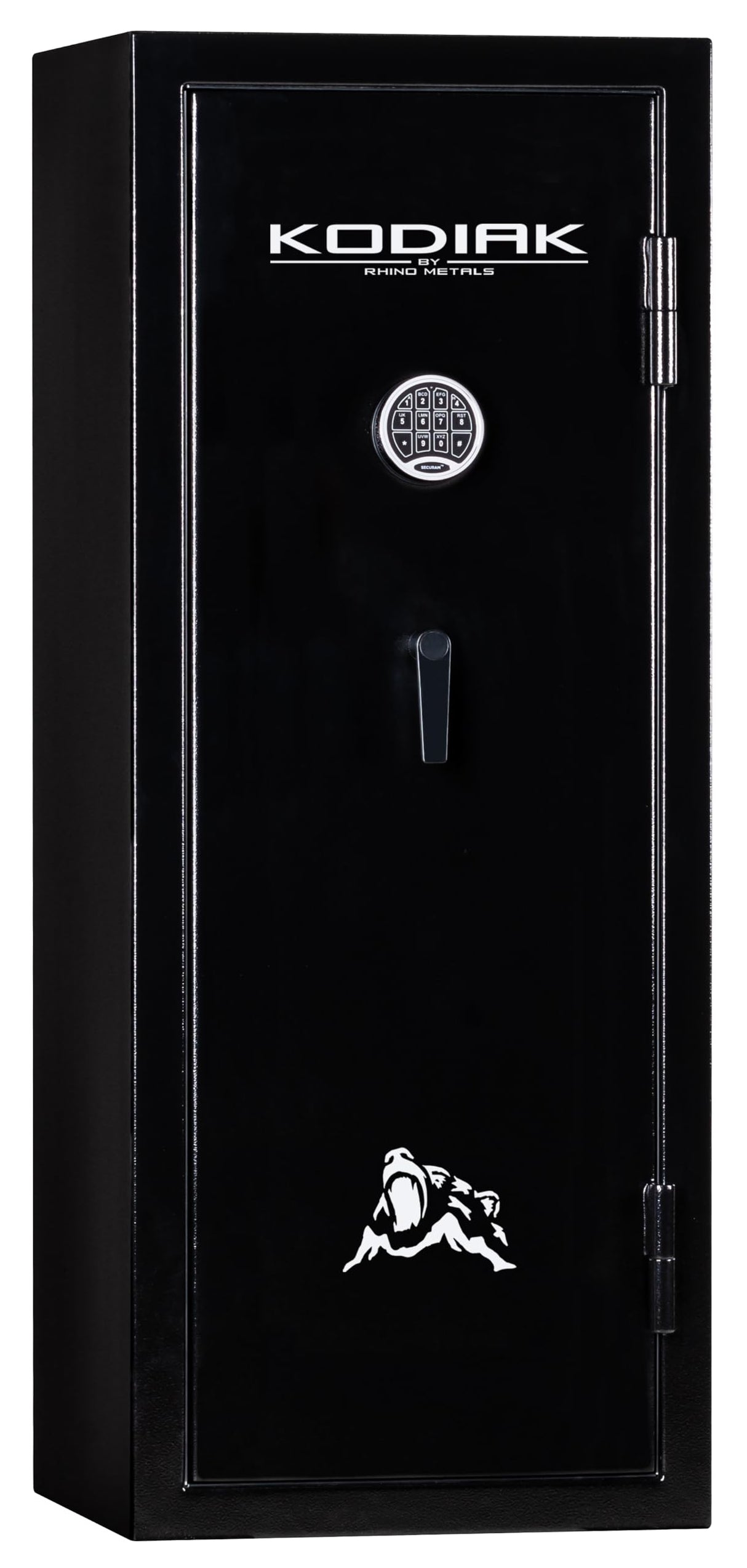 Kodiak Gun Safe for Rifles & Pistols, KBX5522 by Rhino Metals with New SafeX Security System, 35 Long Guns & 2 Pistol Pockets, 30 Minutes Fire Protection, Door Organizer for Handguns & Ammo, 258lbs Kodiak