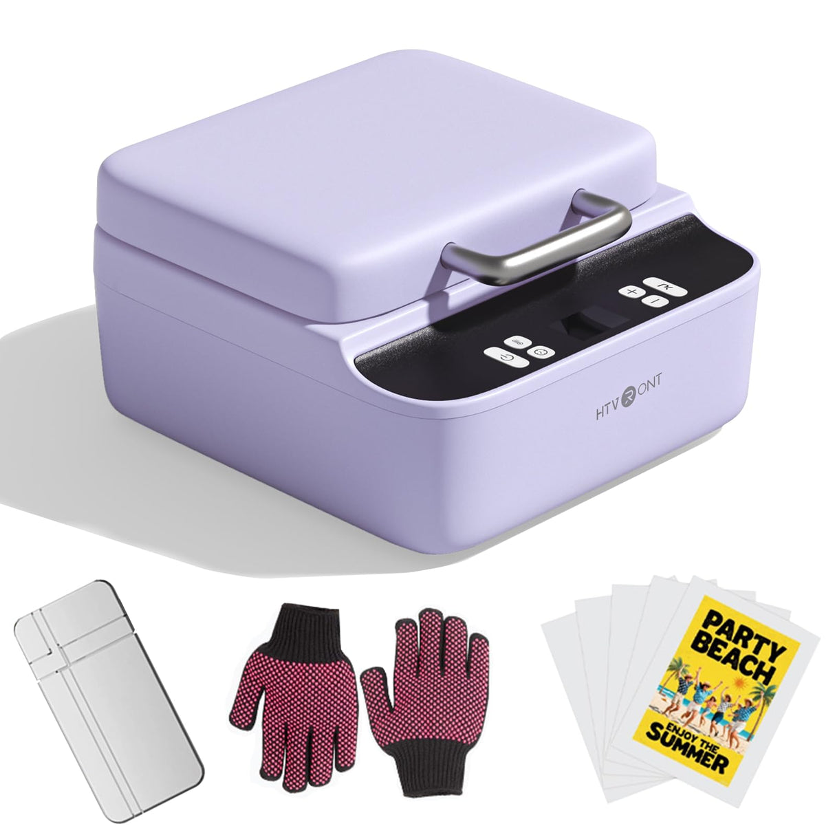 HTVRONT Phone Case Heat Press Machine - Phone Case Auto Heat Press with 3D Vacuum Heat, Precise Temperature Sublimation Phone Case Press Machine for Badges, Coasters, etc. (Compatible with iPhone) HTVRONT