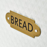 EMAX HOME Farmhouse Style Rectangle Bread Box with Wooden Lid Vertical Spacious Bread Storage Container for Kitchen Countertop White（16.5 * 9 * 6.3 Inches EMAX HOME