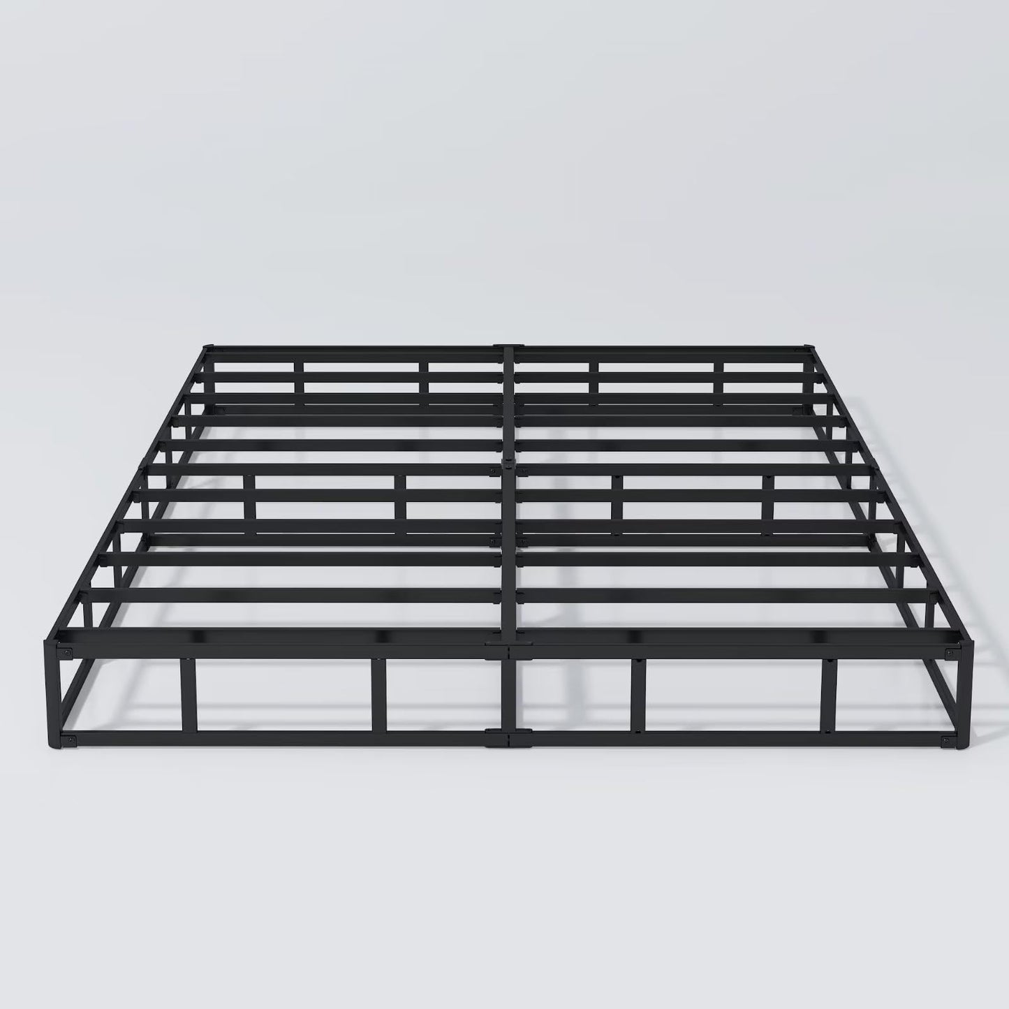 ALDRICH 7 Inch Heavy Duty Metal Box Spring Mattress Foundation 3000lbs Max Weight Capacity/Non-Slip/No Noise/Easy Assembly/Easy Clean Cover,King