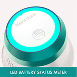 Kenmore DS4020 Cordless Stick Vacuum Lightweight Cleaner 2-Speed Power Suction LED Headlight 2-in-1 Handheld for Hardwood Floor, Carpet & Dog Hair, Green Kenmore