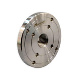 Hurricane Turning Tools, 4" Steel Faceplate For Wood Lathe, 1" x 8 TPI Hurricane Turning Tools