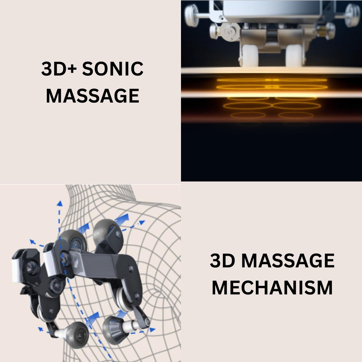 Osaki AmaMedic Juno II 3D | 3D+ Sonic Massage | Zero Gravity | Full Body Airbag Massage Chair | Seat Vibration | Lumbar Heating | Automatic Body SCAN | Brown Osaki