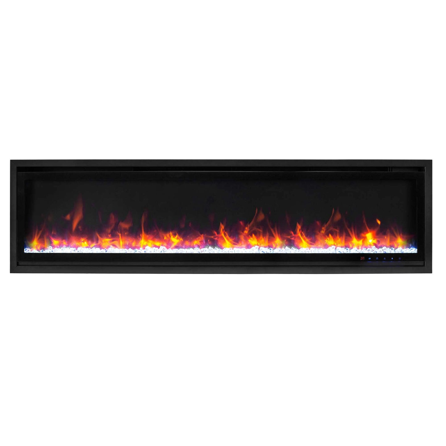 Kennedy II Commercial Grade Smart Electric Fireplace, 60IN