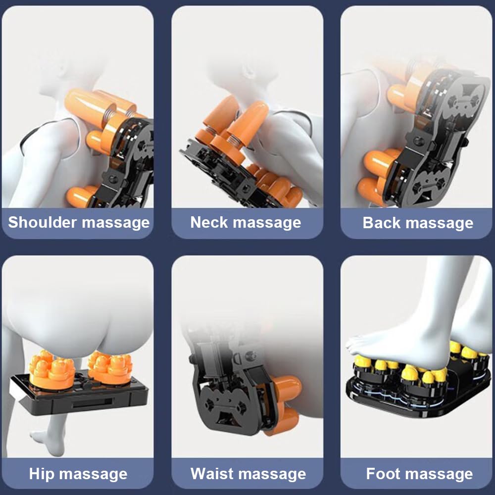 AI Intelligent Voice Zero-gravity Luxury Multifunctional Massage Chair, Heated Massage Chair, 3D Manipulator Airbag Massage Chair, Super-long SL Guide Rail, HIFI Bluetooth Audio, Touch Screen. RAYFOKPK