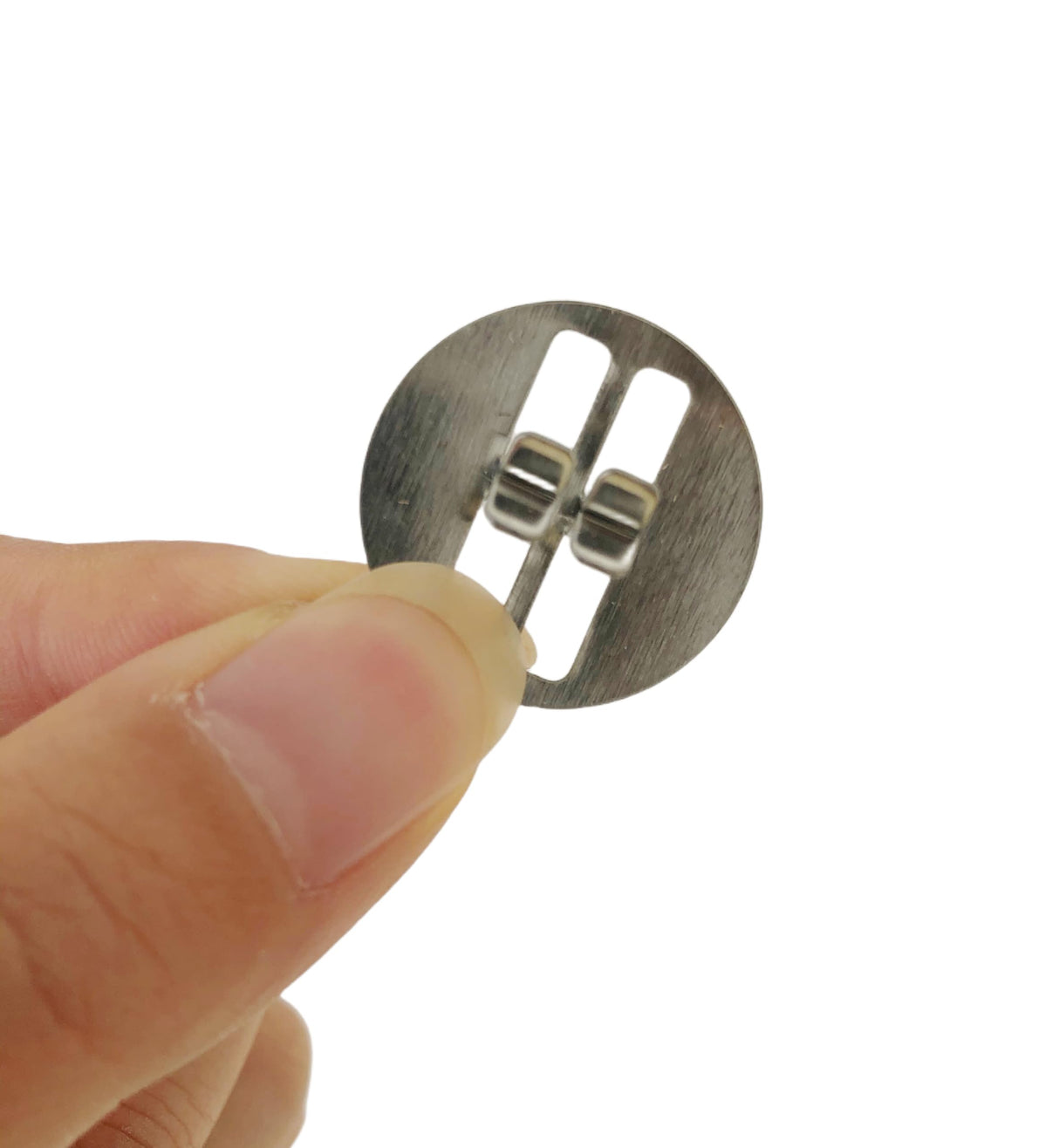 200 pcs Wick Clip & 200 pcs Stickers Stainless Steel Clips for Candle Making Wick Base for Candle Making Universal Wood Wick Clips Wooden Wicks Bases Fit Most Wooden Wicks (Wicks not Included Phinicco