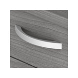 Bush Business Furniture Studio C Office Storage Cabinet with Drawers and Shelves, Platinum Gray (SCF130PGSU) Bush Business Furniture