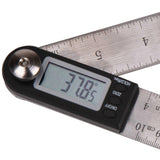 iGaging Digital Protractor with 7" and 4" Stainless Steel Bladed iGaging