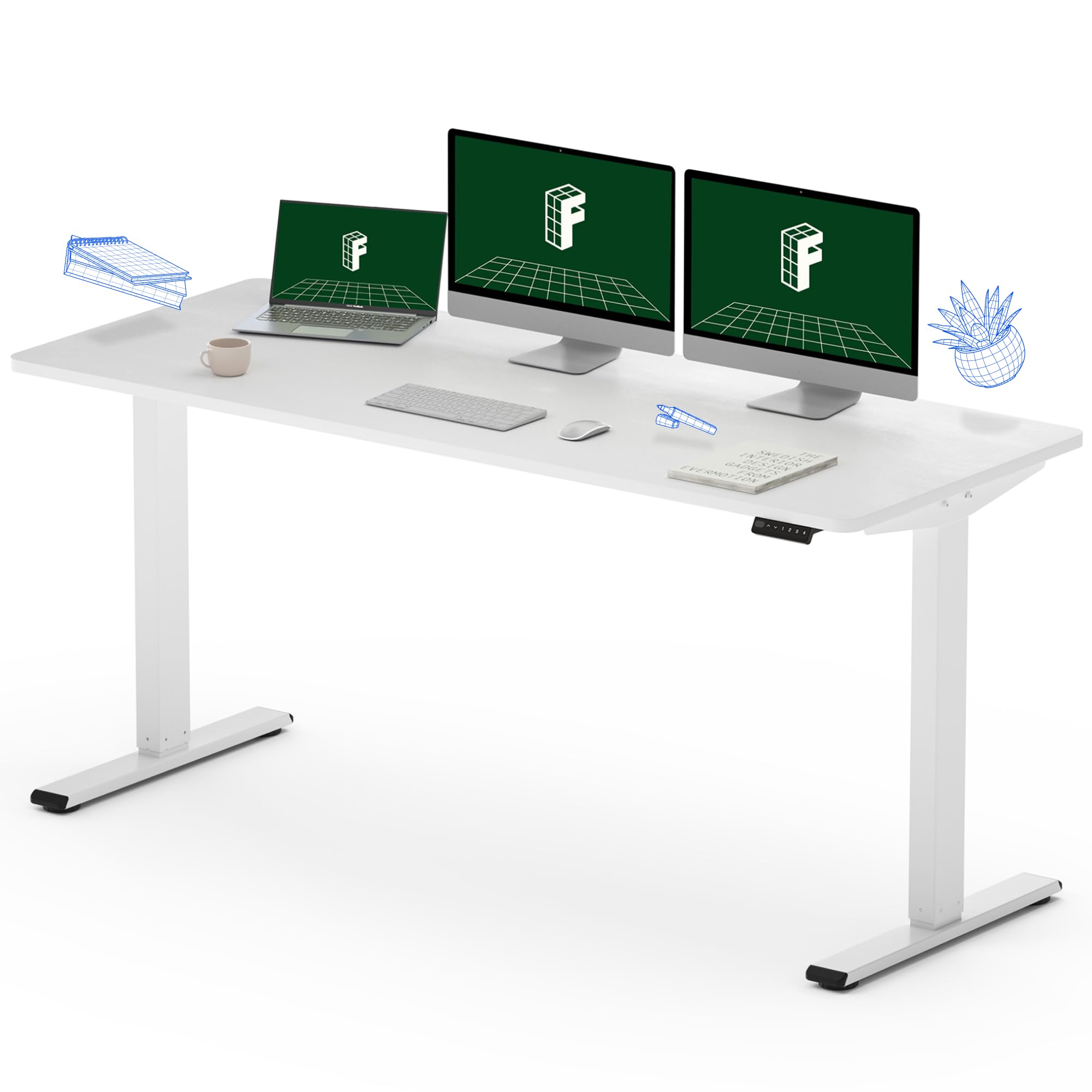 FLEXISPOT EN1 Electric Stand Up Desk