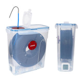 Kingroon Filament Dryer Box with PLA+ Black Filament, 3D Printer Filament Dry Box Keeping Filament Dry During 3D Printing 4L Compatible with 0.5/1KG PLA Filament and PETG TPU ABS Material POJECITY