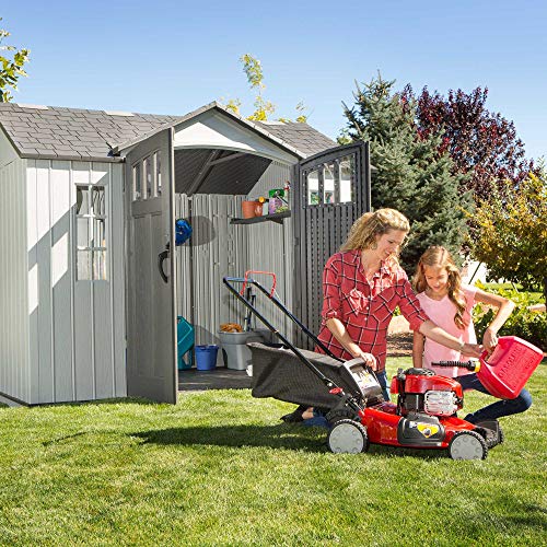 Lifetime 60243 10 x 8 Ft. Outdoor Storage Shed - WoodArtSupply