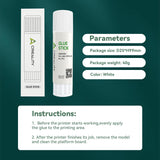 Creality 3D Printer Glue Stick for Print Bed, PVC Sollid Bed Adhesive,Strong Adhesion Reduces Warping for Printing PLA,ABS,PETG,PC,PA,TPU on Various Build Plate,Glass,PEI,PEO,PET, etc. 21g x 4 Pack ENOMAKER