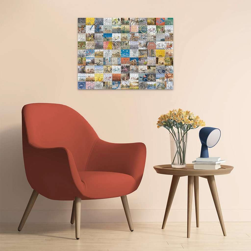 Ravensburger 99 Bicycles and More ... 1500 Piece Jigsaw Puzzle for Adults - 12000697 - Handcrafted Tooling, Made in Germany, Every Piece Fits Together Perfectly Ravensburger