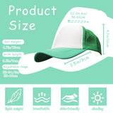 Timisea 13 Pcs Sublimation Blank Trucker Hats,13 Colors DIY Sublimation Trucker Hats,Baseball Cap Polyester Bulk Mesh Trucker Hat for Men and Women Multi Timisea