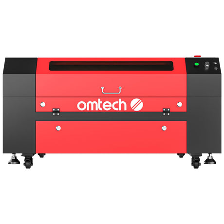 OMTech 60W CO2 Laser Engraver, 28x20 Inch Laser Engraving Cutting Machine with Autolift 4 Way Pass Air Assist Water Pump, Commercial Laser Engraver Cutter for Wood Glass Leather More OMTech