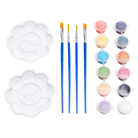 Fun Express DIY Unicorn Scultpure Painting Kit, All in One Kids Craft Kit, Birthday and Everday Gifts, Great for Creative Acitivity for Home and School Fun Express