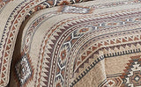 Rugs 4 Less Rustic Southwest Quilted Western Bedspread Bedding Set in Brown Beige Taupe Charcoal and Tribal Native American Patterns - Nevada (Full/Queen) Rugs 4 Less