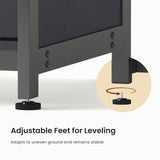 Tatub 75-90 Gallon Fish Tank Stand with Cabinet, Heavy Duty Metal Large Aquarium Stand for Accessories Storage, Reptile Tank Turtle Terrariums Table, 1000+ LBS Capacity, 58.9"x19.7"x32.6" H, New Black Tatub