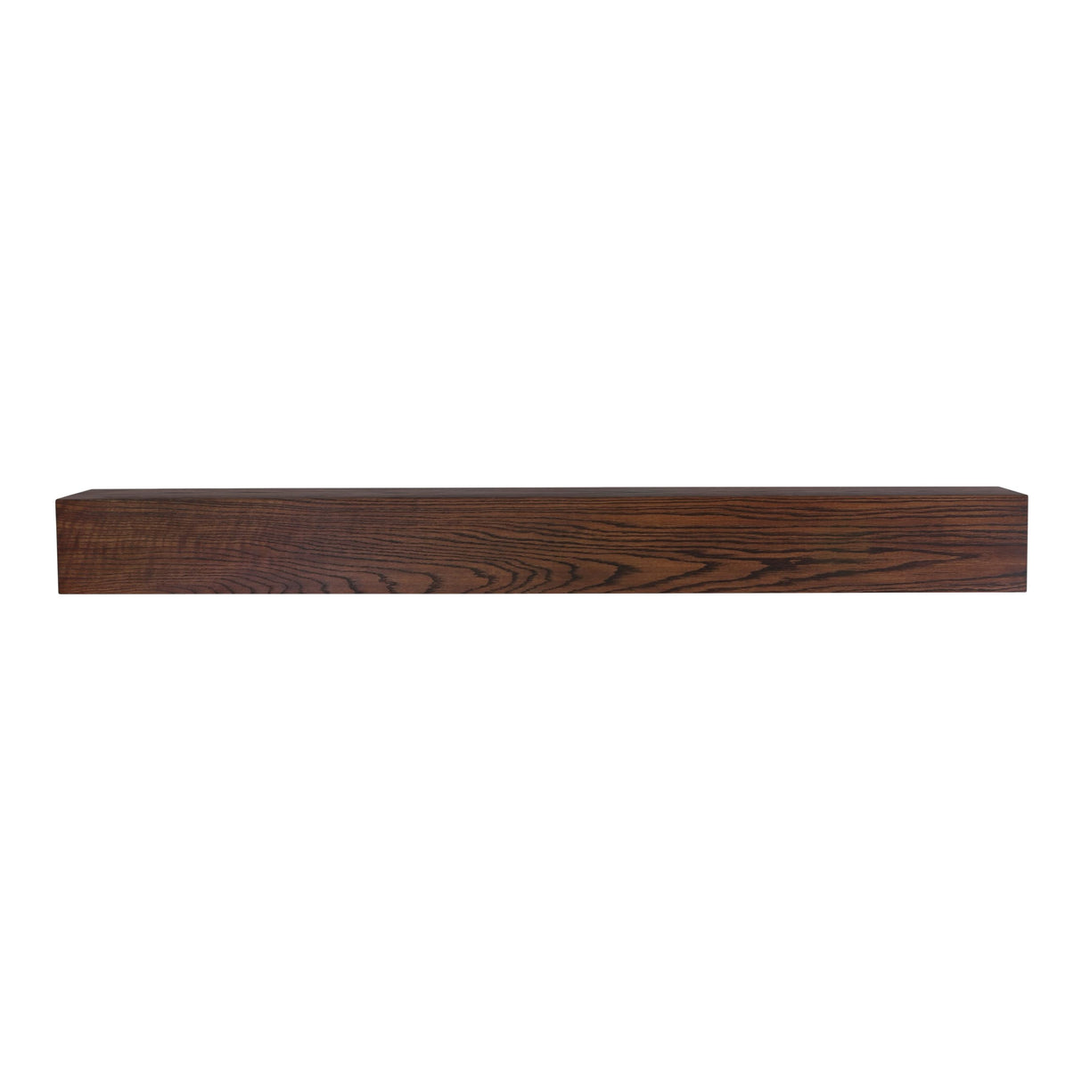Pennsylvania Woodworks Fireplace Mantel, Handmade in The USA, Oak Wood Wall-Hanging Mantel Shelf, Farmhouse Wall Shelf Design, Easy to Mount and Heavy Duty, 48 in, Medium, Heritage Walnut Pennsylvania Woodworks