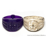 Siraya Tech Cast 3D Printer Resin Castable LCD UV-Curing Resin Easy to Print Use and Burn High Resolution 405nm Photopolymer Resin for Making jewelries and Metal Parts (Purple, 1kg) Siraya Tech