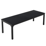 LITTLE TREE 78.7 Inches Extra Long Two Person Office Desk,Double Workstation for Home Office,Black LITTLE TREE