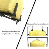 Highwild Archery Target Stand for Bag Targets Block Cube Foam - Larger Range - Multi-Function - Flexible - Durable Highwild