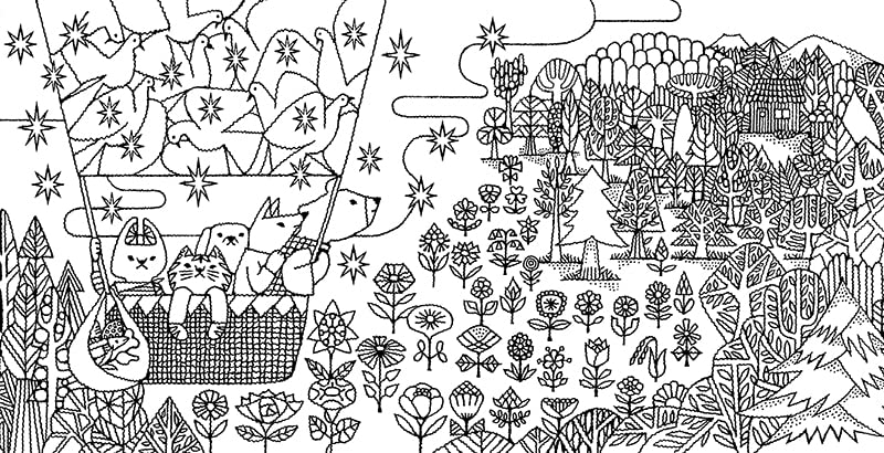 Woodland Kingdom Coloring Book: 65+ Whimsical Designs for Creativity & Relaxation (Coloring Art)