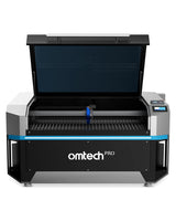 OMTech Pro 150W Hybrid Laser Machine, 34x54 Laser Cutter and Engraver Machine for Metal Acrylic Wood Cutting, Laser Engraver Machine with Autofocus and 4 Way Pass Through Doors, Windows Compatible OMTech