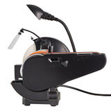 VEVOR 8 Inch Bench Grinder, Bench Grinder Sander with 2 x28 Inch Belt Sander Combo and 2.5A Induction Motor for Metalworking Sharpening Grinding VEVOR