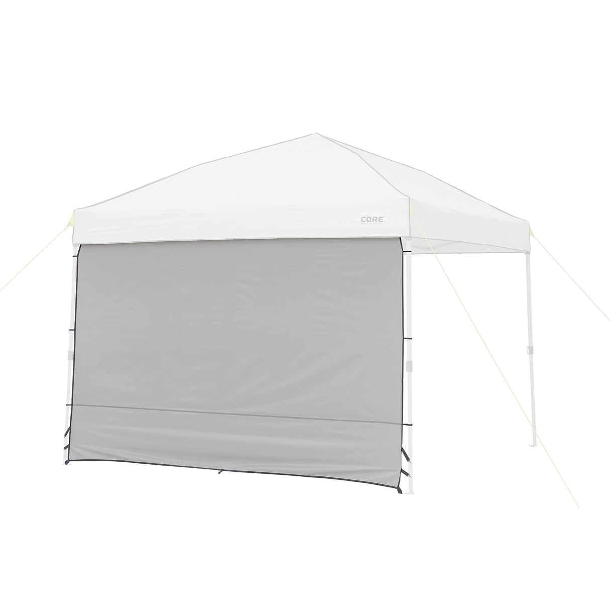 CORE Removable Sun Wall for Straight Leg Canopy Gazebo, Accessory Only, 10 ft x 10 ft CORE